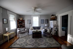 Family room on the first floor.