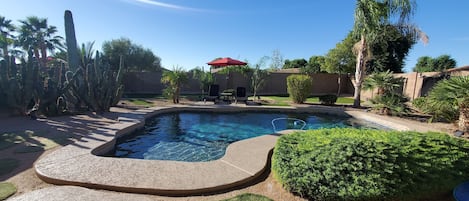 Backyard Oasis w/ heated pool