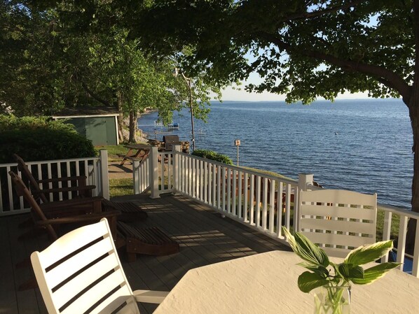 Deck looking south
June, 2016
