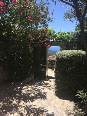 Private Entrance door from the street