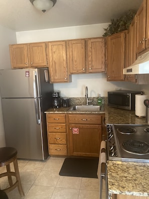 Brand new stainless refrigerator and dishwasher