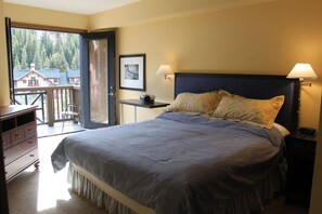 Master with French Doors & Balcony