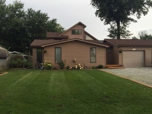 Front view from the street