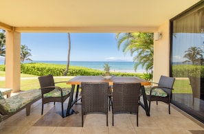 New patio dining set