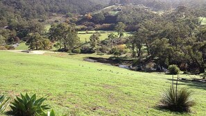 Views across the valleys from the ridge top home