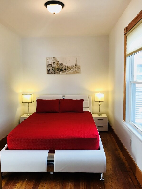 One of 6 bedrooms of the property.