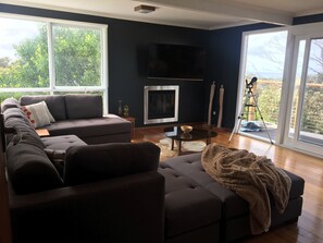 Upstairs living 'Room with a view'