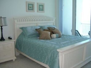 Master Bedroom with access to balcony.
