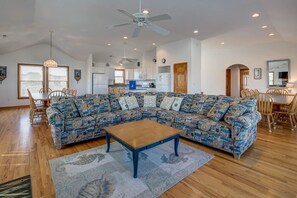 Top-Level Great Room with Deck Access