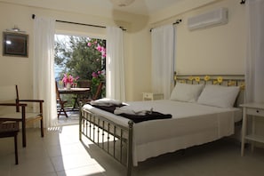 Master Bedroom with large sea view balcony