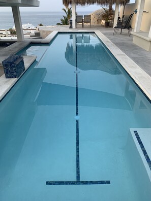 35 x 8' lap pool