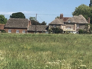 view of Abbey Farm and Abbey Cottage 