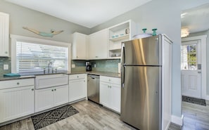 All new stainless steel appliances and tons of cabinet space!