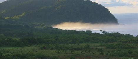 View of Playa Camaronal from the Villa Balcony