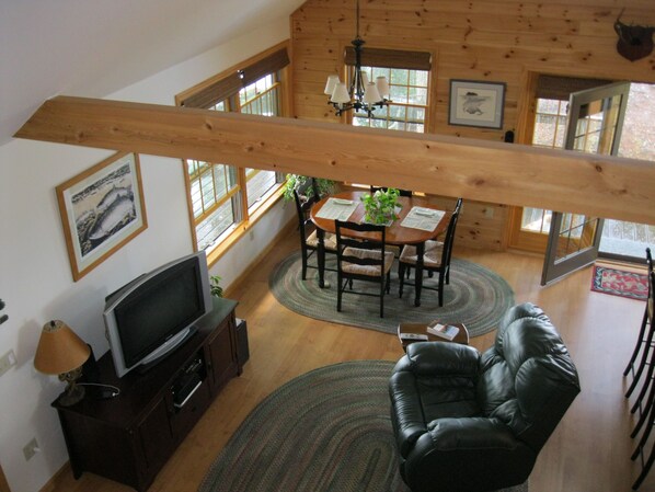 Living Room and Dinning Table from Loft