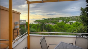 Terrace with a sea view