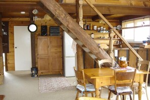 lounge and dining area