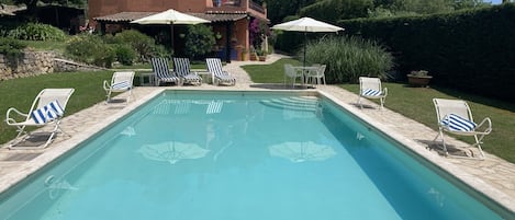 View of Main House and 12M Swimming Pool 