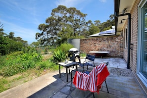Your own private courtyard 
with outdoor bathroom.
