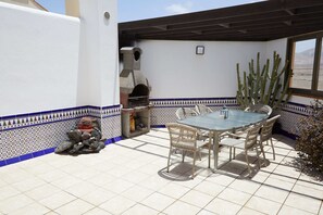 View of outdoor terrace