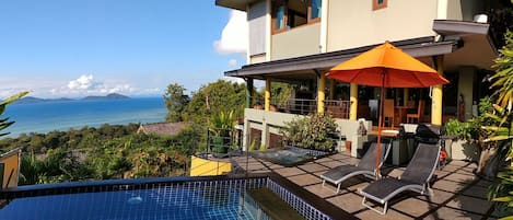 Villa Emerald with magnificient ocean views