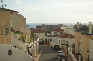 View from terrace towards sea (south) along Calle Lucena.
