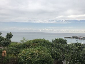 Blick von der Unterkunft