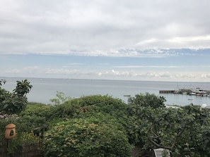 Blick von der Unterkunft