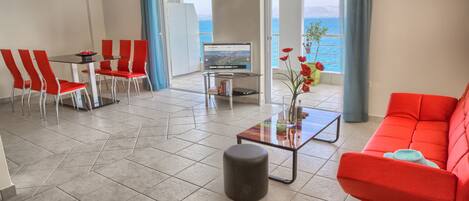 Fully Equipped 75 sqm Apartment with sea view
