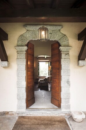 The front door