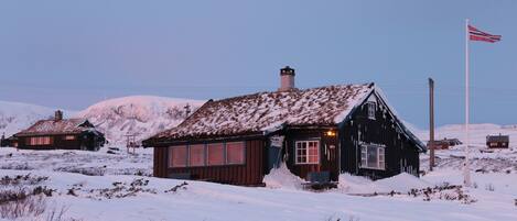 Larsbu during the winter