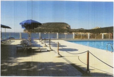apartment with private beach, olimpyinic swimming pool, required email the owner