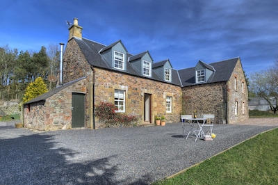 The House on the Hill: a farm cottage in the Scottish Borders