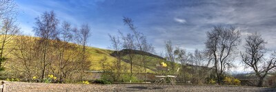 The House on the Hill: a farm cottage in the Scottish Borders