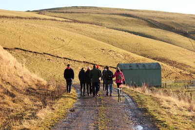 The House on the Hill: a farm cottage in the Scottish Borders