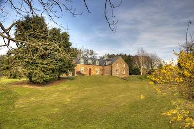 The House on the Hill: a farm cottage in the Scottish Borders