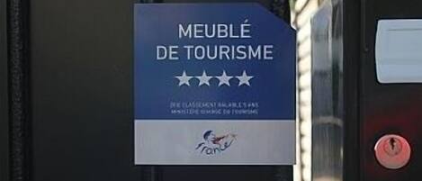 4 Star rating by French Tourist Board