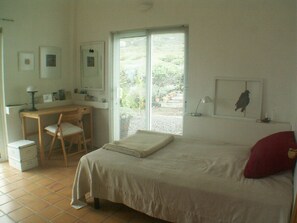 One of the two bedrooms