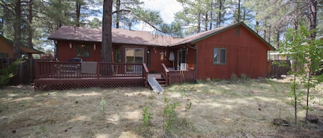 View from back yard