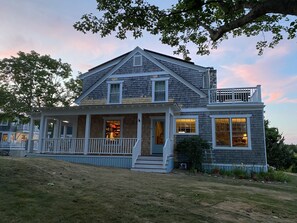 South view, front door
