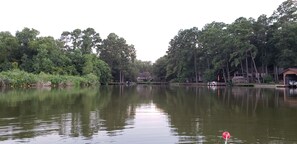 View of house from hwy 105 