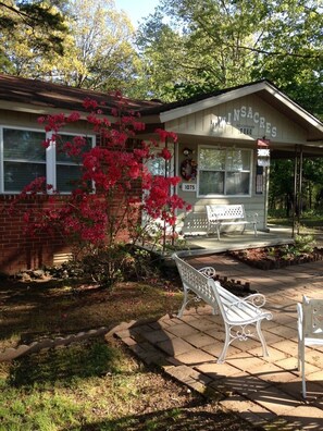 Spring time view of TwinsAcres at 1075 Industrial Park Road in Heber Springs AR 