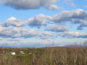 Farm view from ridge