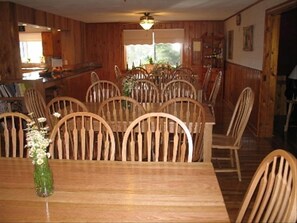 Dining room seats 32