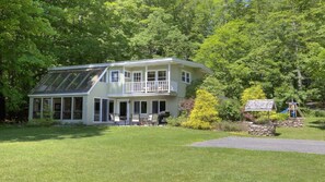 view of house from lake