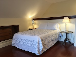 Comfy queen size bed in your master bedroom penthouse suite