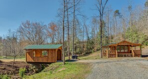 Covered Bridge over Piney Knob Creek