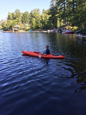 Kayaking on Taylor Pond