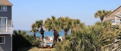 Gulf View from Master Bedroom Deck.