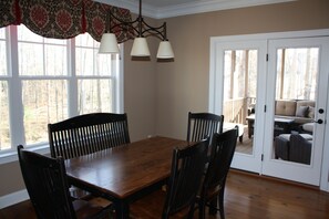 Eat in kitchen - seating for six.